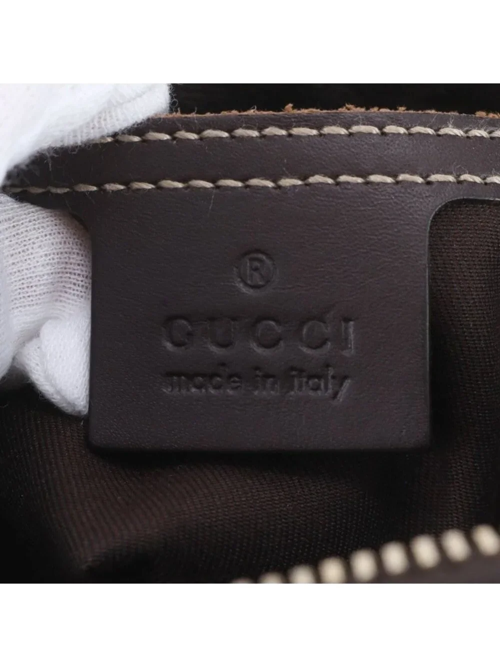 Gucci GG Supreme Leather Belt Bag Body Waist Pouch